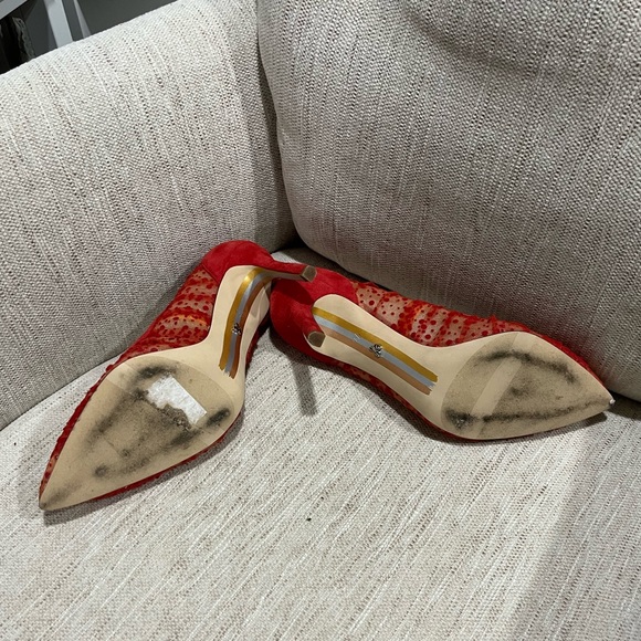 Sam Edelman Red Heels - Picture 5 of 5
